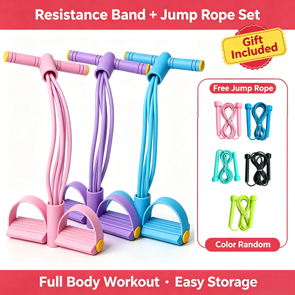 Adjustable Foam Non-Slip Resistance Band for Core and Lower Body Workouts - Portable Strength Training Equipment for Squat Challenges