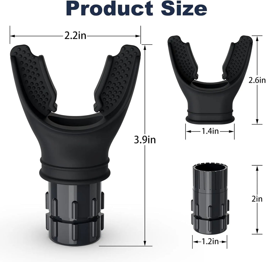 Adjustable Resistance Portable Breathing Trainer with Rotating Valve - Lightweight ABS Silicone, Compact Design for Enhanced Endurance in Running and Swimming