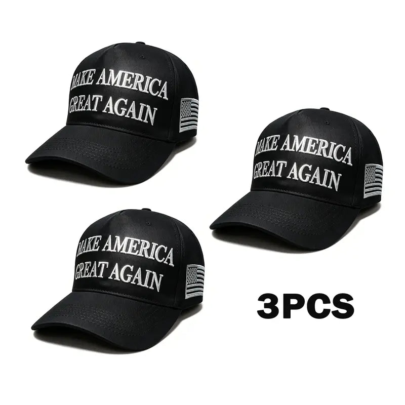 Patriotic Embroidered USA Flag Baseball Cap - Adjustable Cotton Hat for Men, Hand Wash Only, Ideal for Patriotic Gatherings, Parades, Events & Everyday Wear