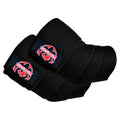 FIGHTSENSE Adjustable Weightlifting Elbow Wraps (1 Pair) – 40” Heavy Duty Compression Straps for Powerlifting, Gym Support, and Strength Training